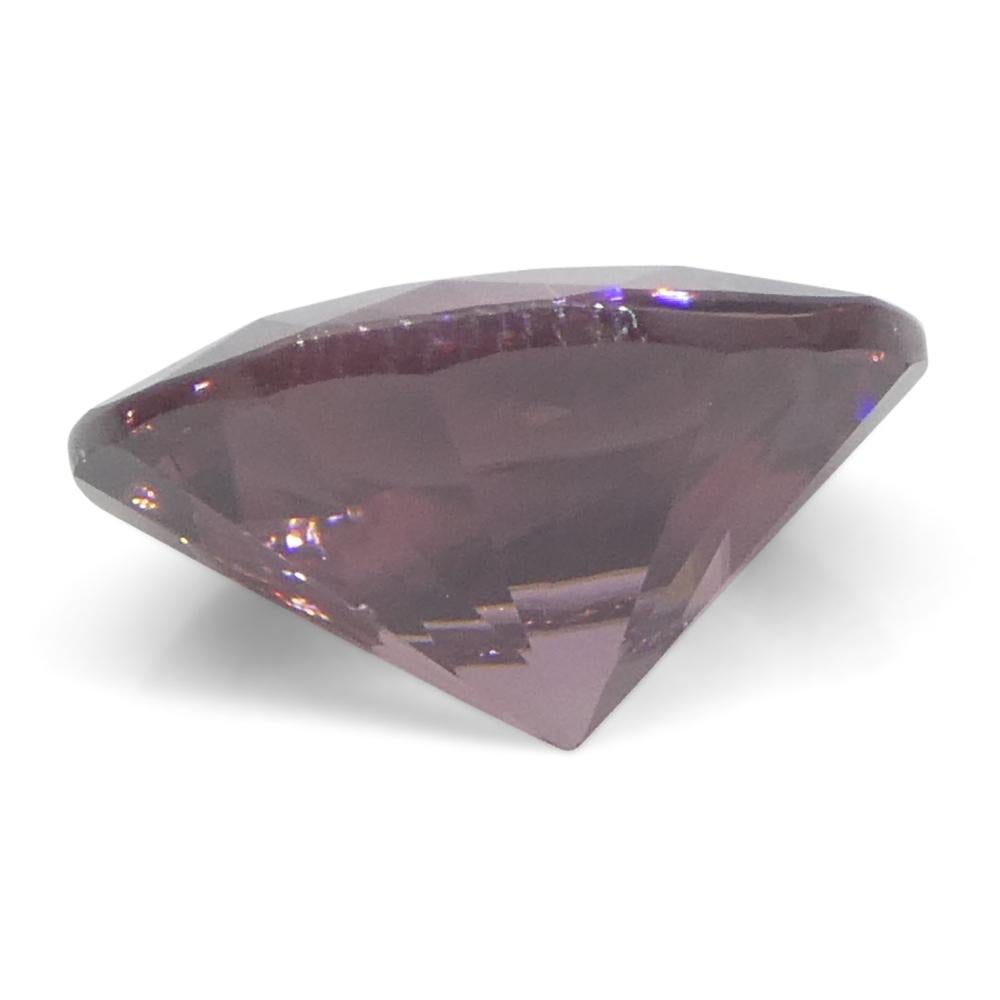 1.83ct Natural Earth Mined Oval Master Brilliant Cut Pink Zircon from Sri Lanka (en anglais) en vente 2