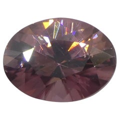 1.83ct Natural Earth Mined Oval Master Brilliant Cut Pink Zircon from Sri Lanka