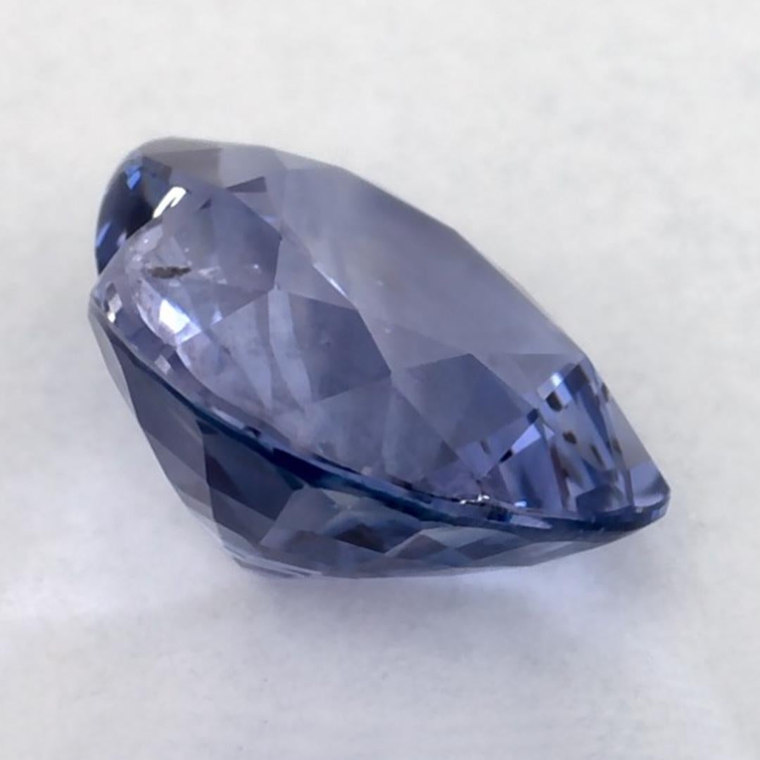Heart Cut 1.84 Ct Blue Sapphire Heart Loose Gemstone For Sale