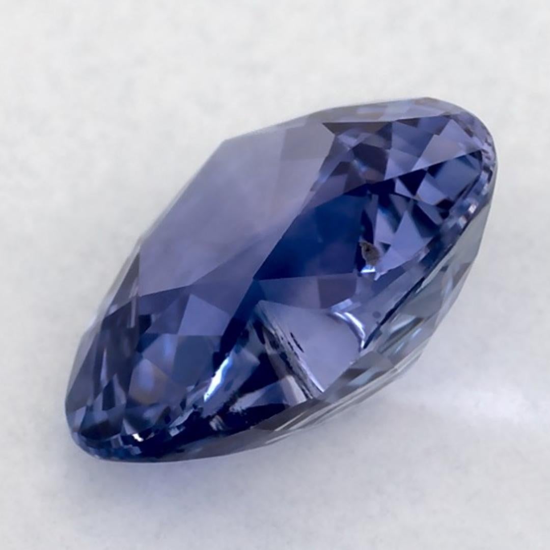 1.84 Ct Blue Sapphire Heart Loose Gemstone In New Condition For Sale In Fort Lee, NJ