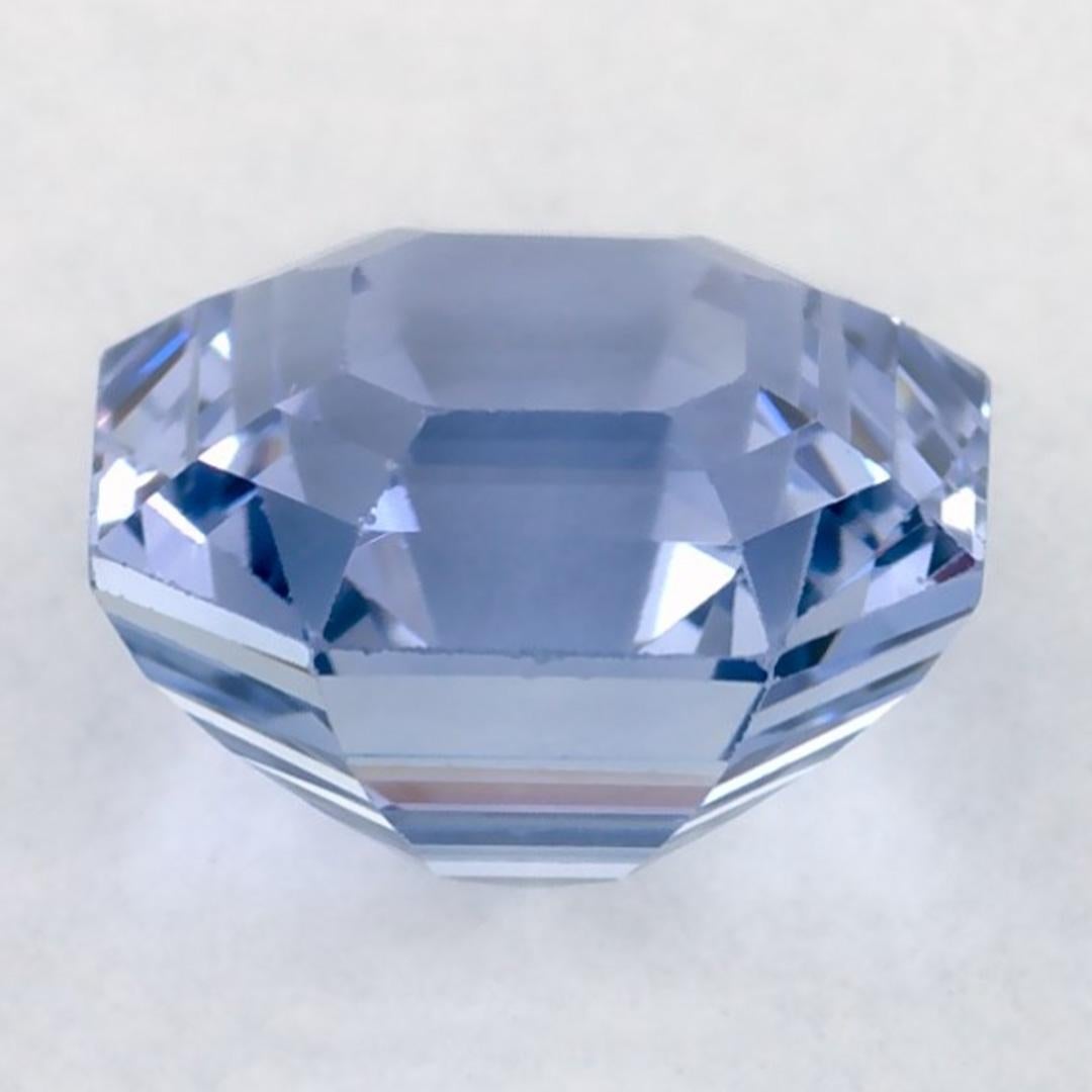 Women's or Men's 1.84 Ct Blue Sapphire Octagon Cut Loose Gemstone