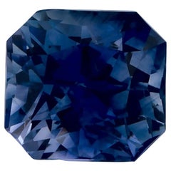1.84 Ct Blue Sapphire Octagon Cut Loose Gemstone
