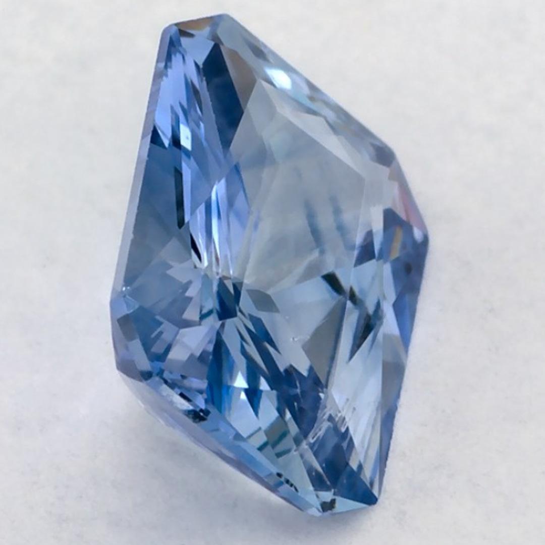 1.84 carati di zaffiro blu ottagonale sfuso in vendita 2