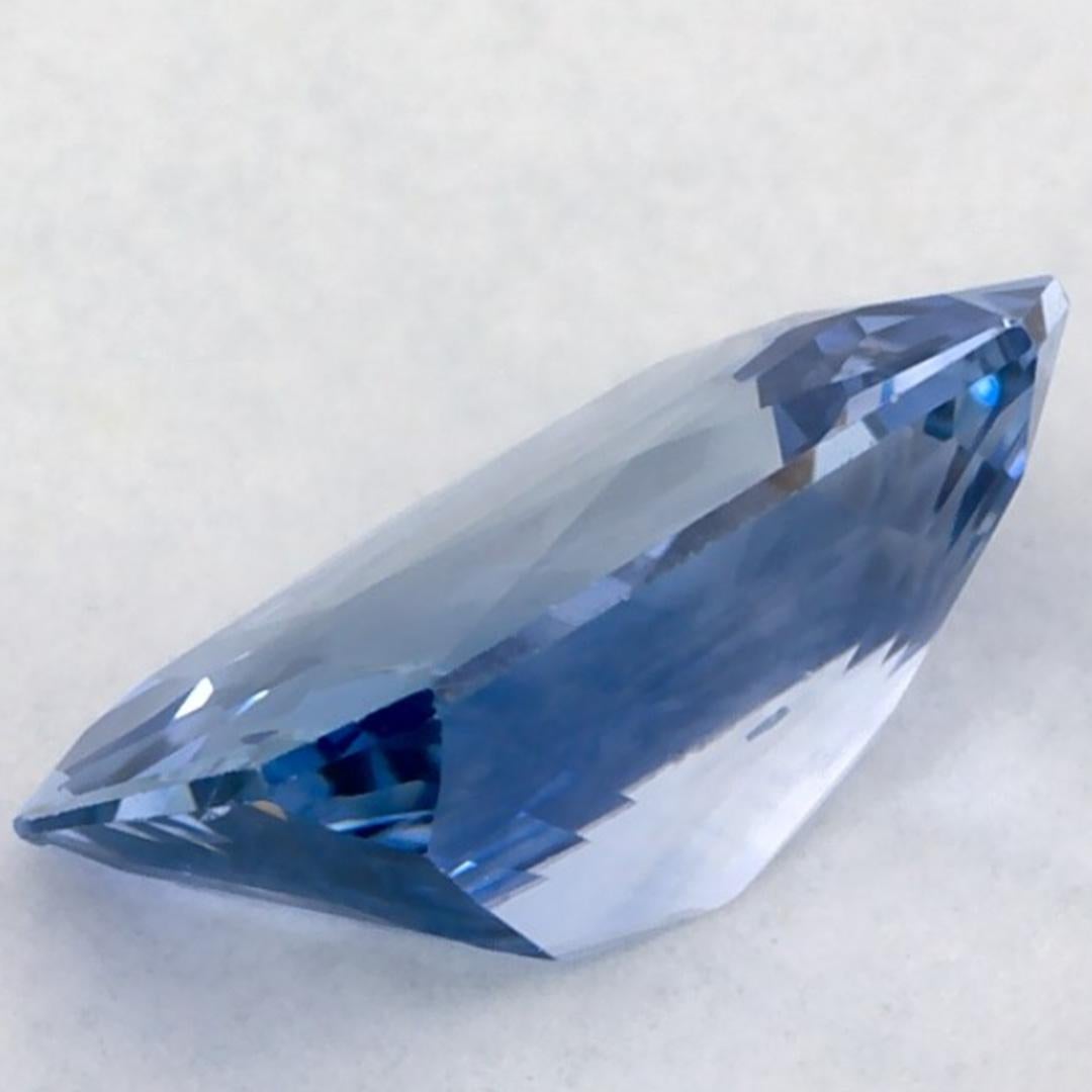 1.84 carati di zaffiro blu ottagonale sfuso in vendita 3