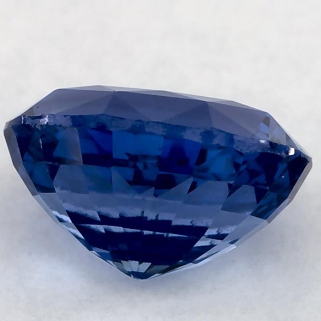 1.84 carati di zaffiro blu ovale sfuso In condizioni Nuovo in vendita a Fort Lee, NJ