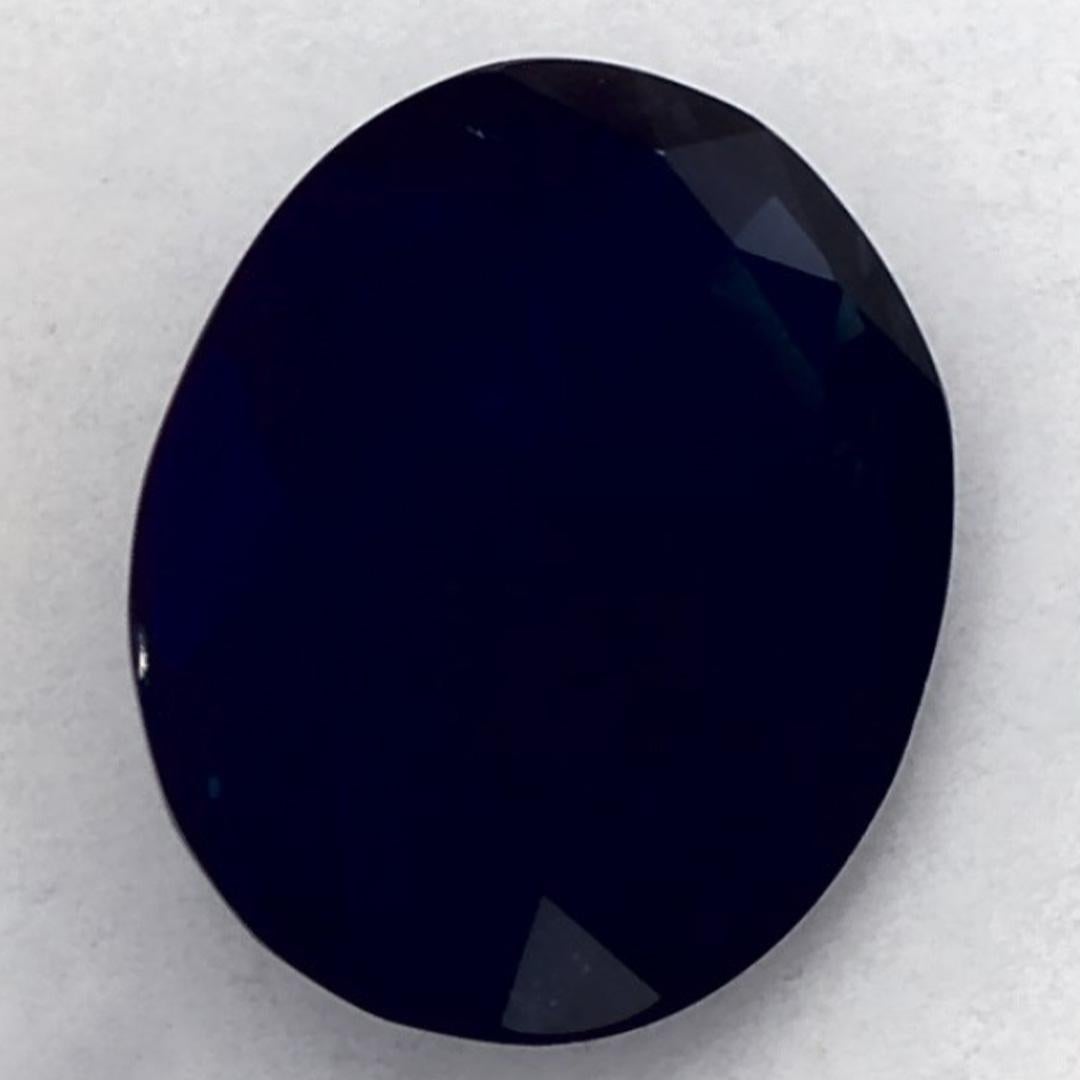 De las mujeres 1.84 qt Zafiro Azul Oval Gema Suelta en venta