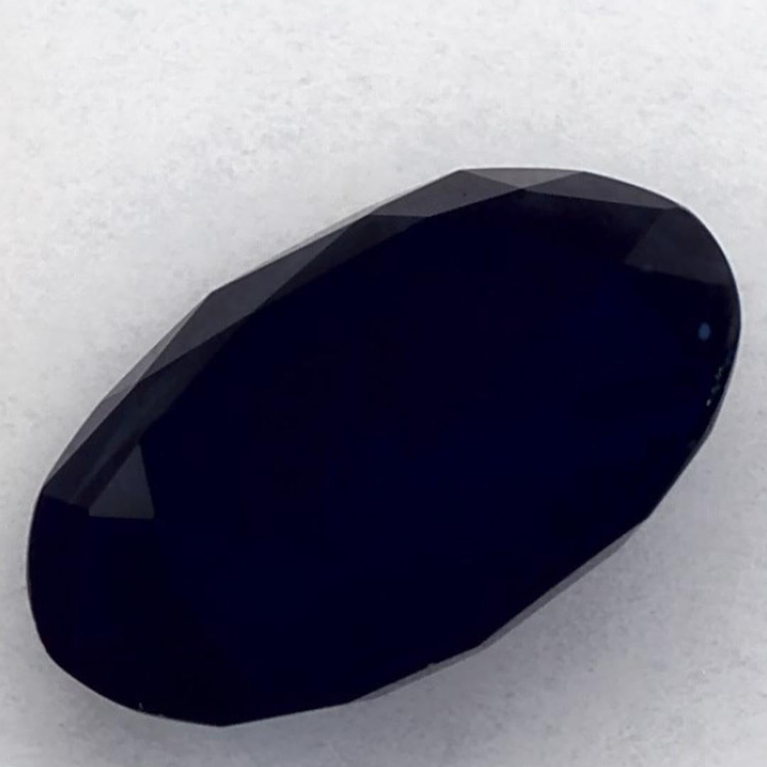 1.84 qt Zafiro Azul Oval Gema Suelta en venta 1
