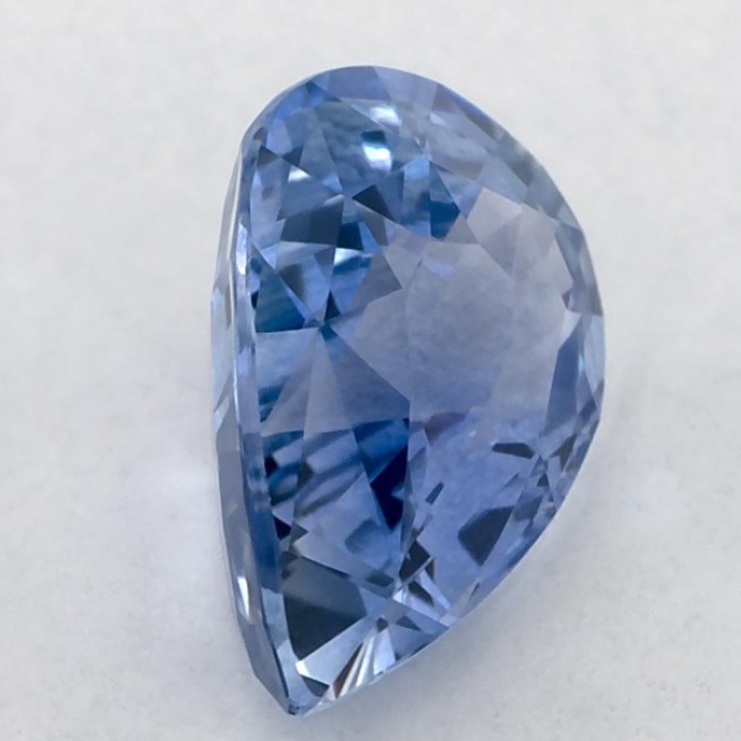 1.84 carati di zaffiro blu a forma di pera sciolto in vendita 2