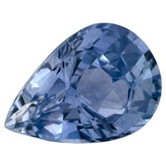 1.84 Ct Blue Sapphire Pear Loose Gemstone