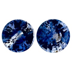 1.84 Ct Blue Sapphire Round Loose Gemstone