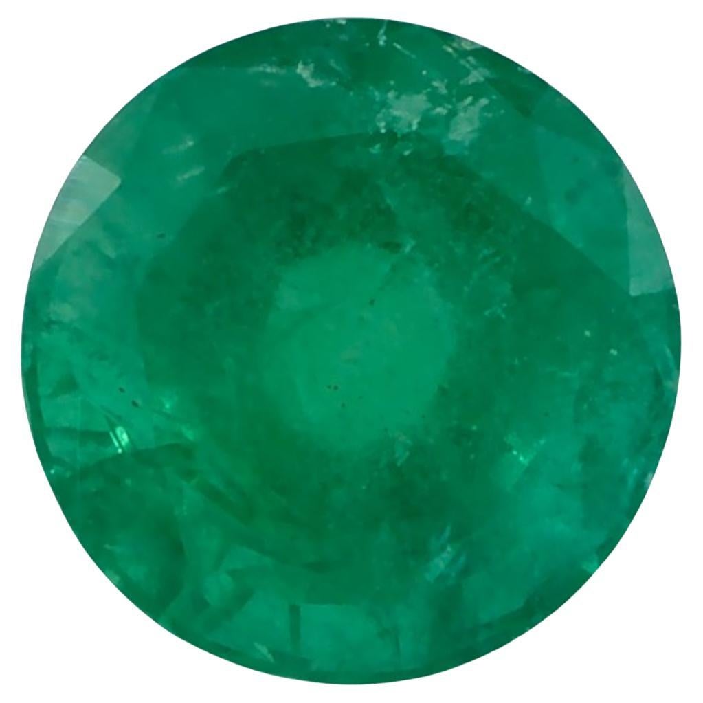 1.84 Ct Emerald Round Loose Gemstone