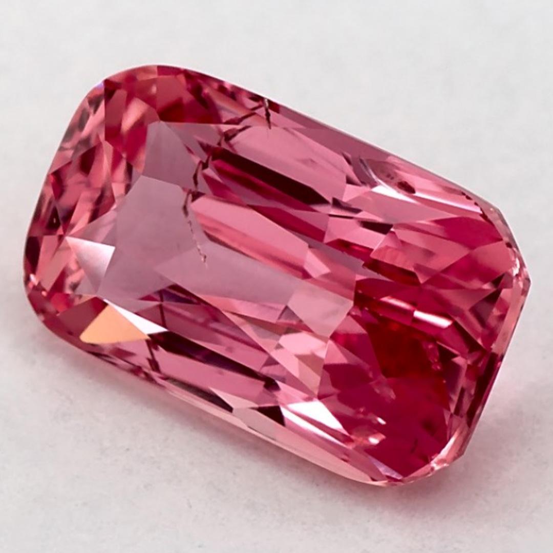 Taglio cuscino 1,84 carati di zaffiro rosa a cuscino, gemma sciolta in vendita