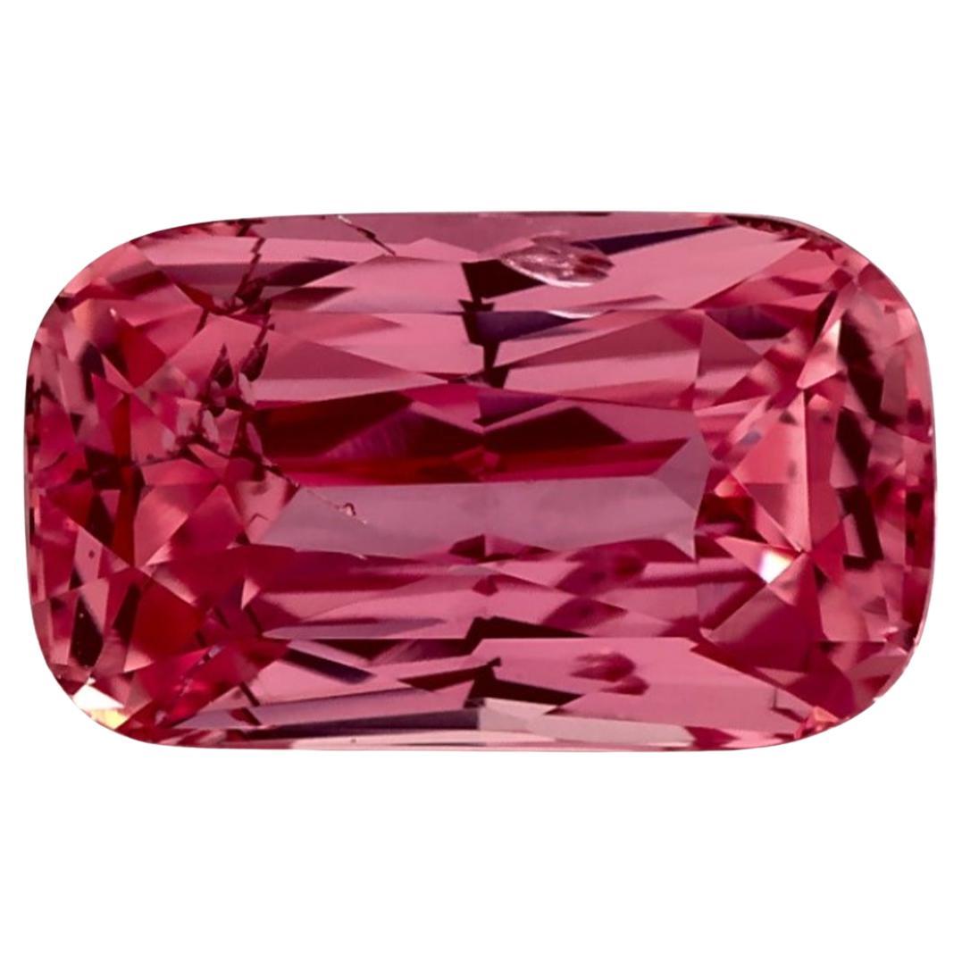 1.84 Ct Pink Sapphire Cushion Loose Gemstone