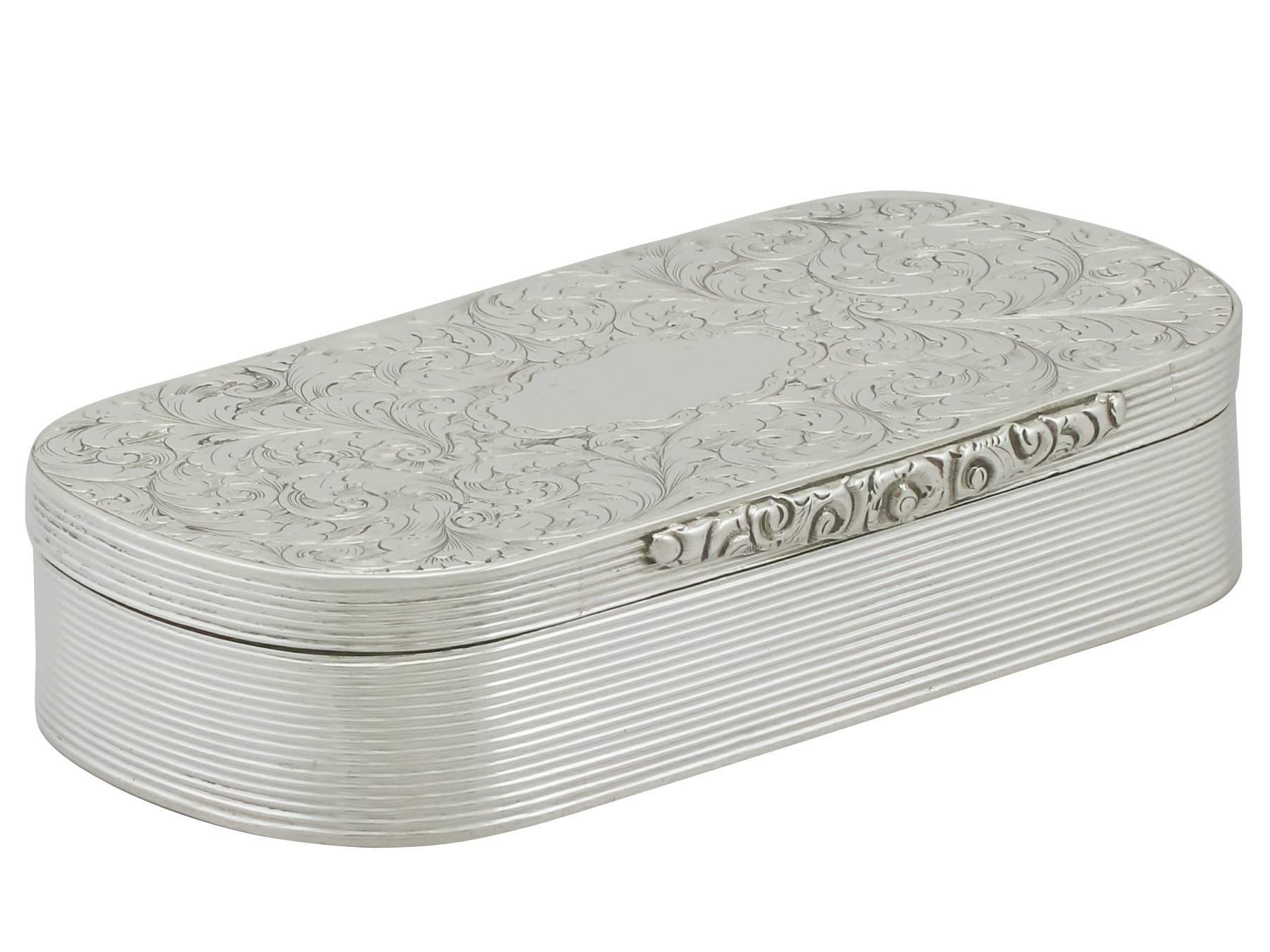 antique sterling silver box