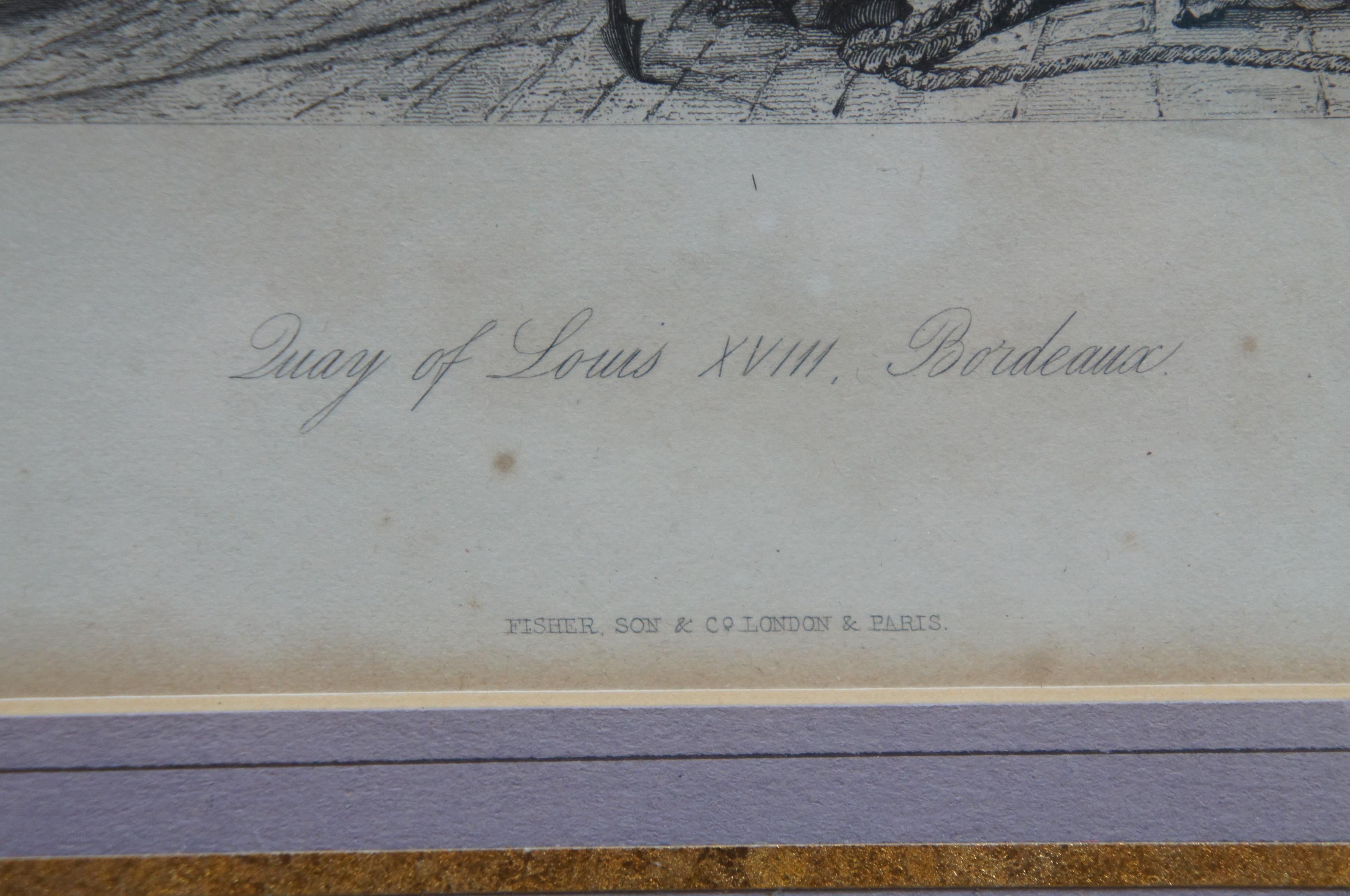 1840 Thomas Allom Grabado en acero 