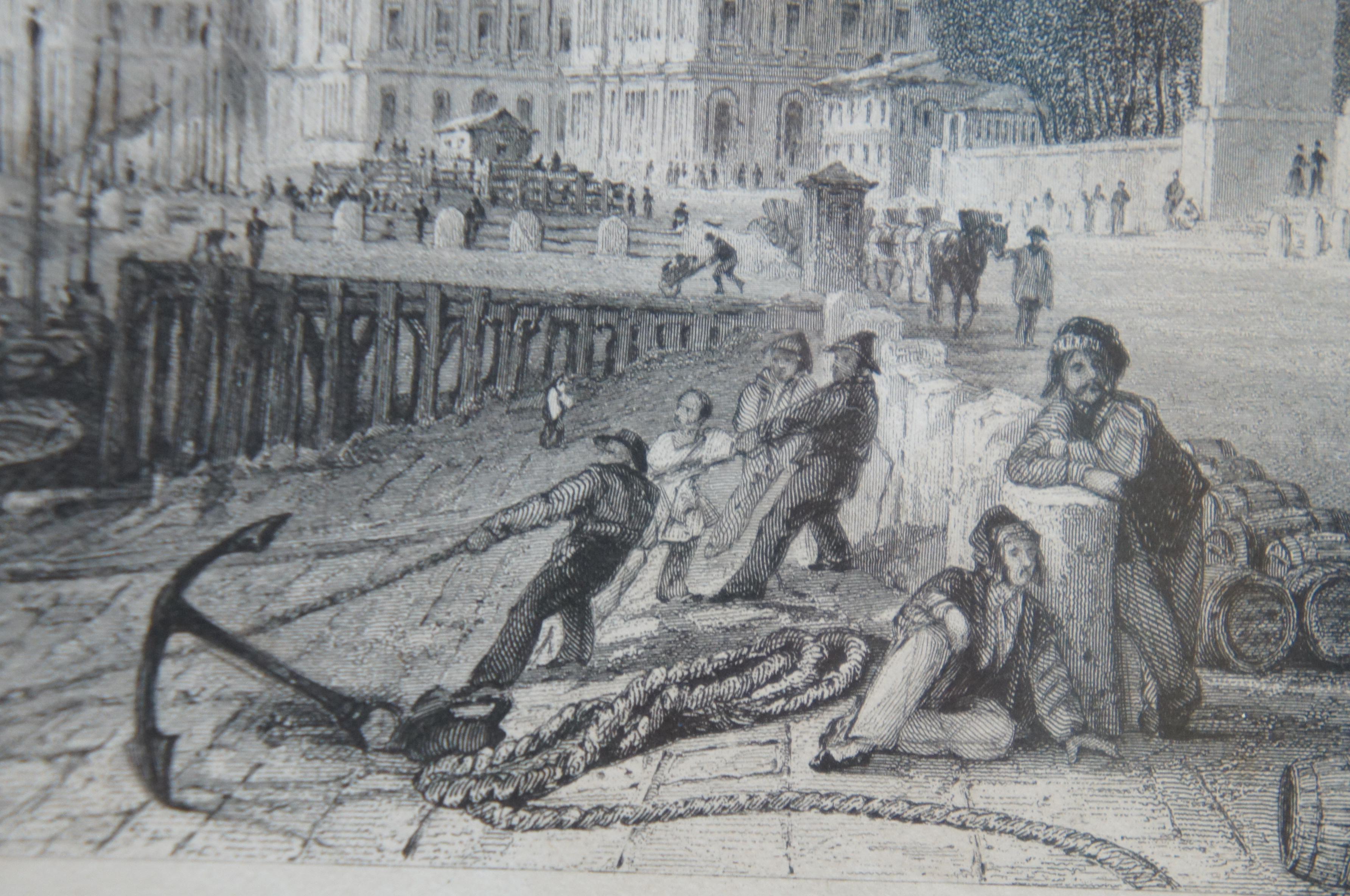 1840 Thomas Allom Grabado en acero 