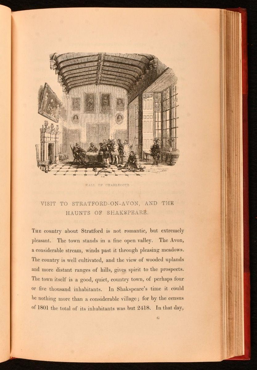 1840 Visites de lieux remarquables : Vieilles salles, champs de bataille et scènes de vie en vente 2