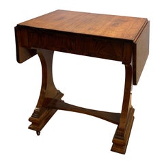 1840"s American Empire Rosewood Dilutive Witting Table