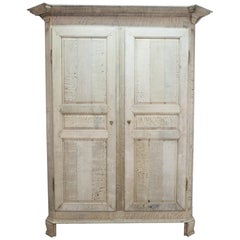 Antique 1840s Belgian Oak Cabinet