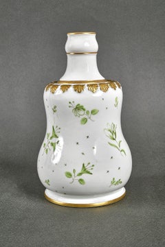 1840s Dresden Signed Hand-Painted Porcelain Vase