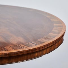 1840s English Round Mahogany Breakfast Table