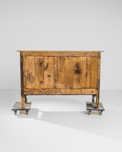 1840s French Bleached Oak Buffet