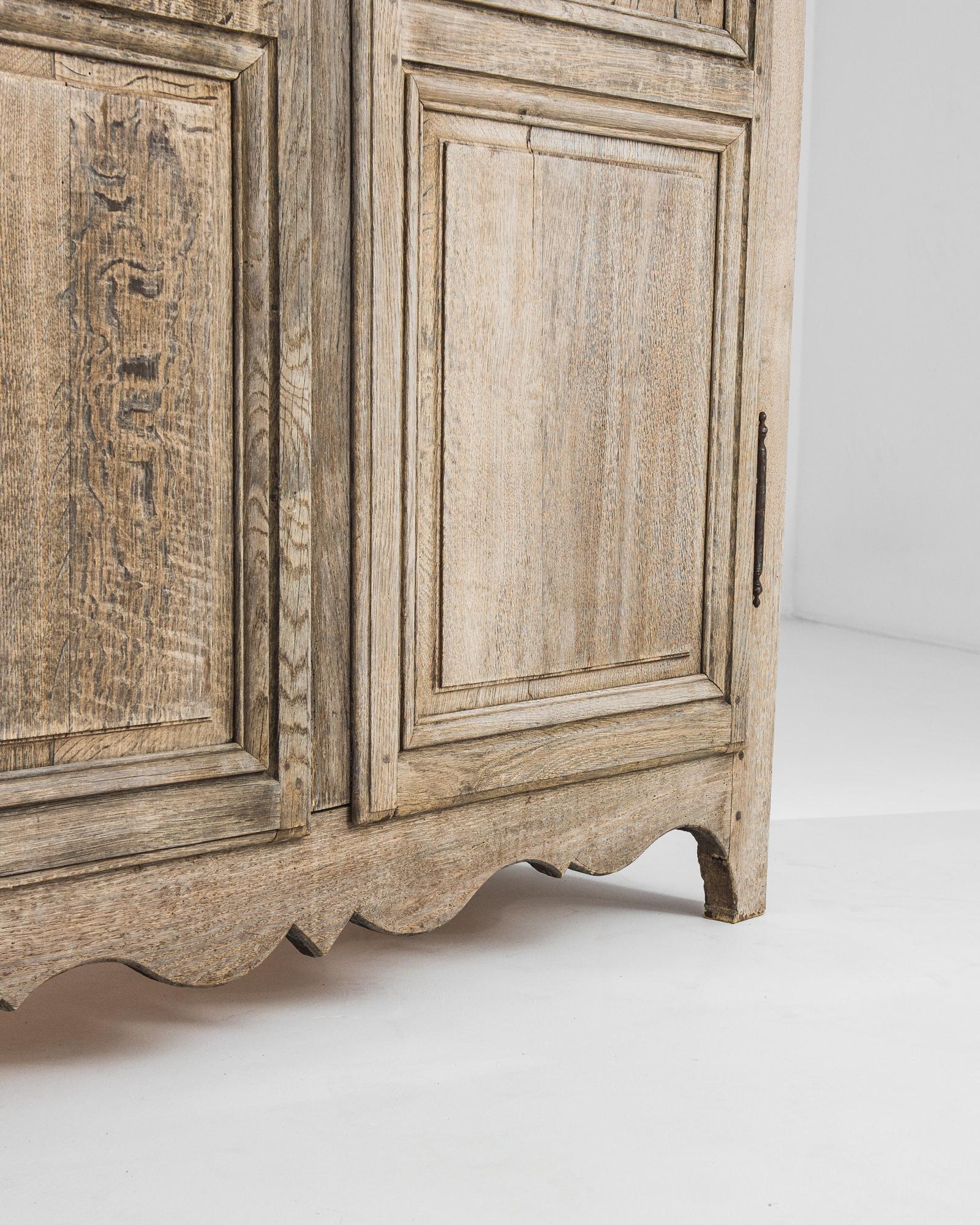 1840s French Bleached Oak Cabinet 2