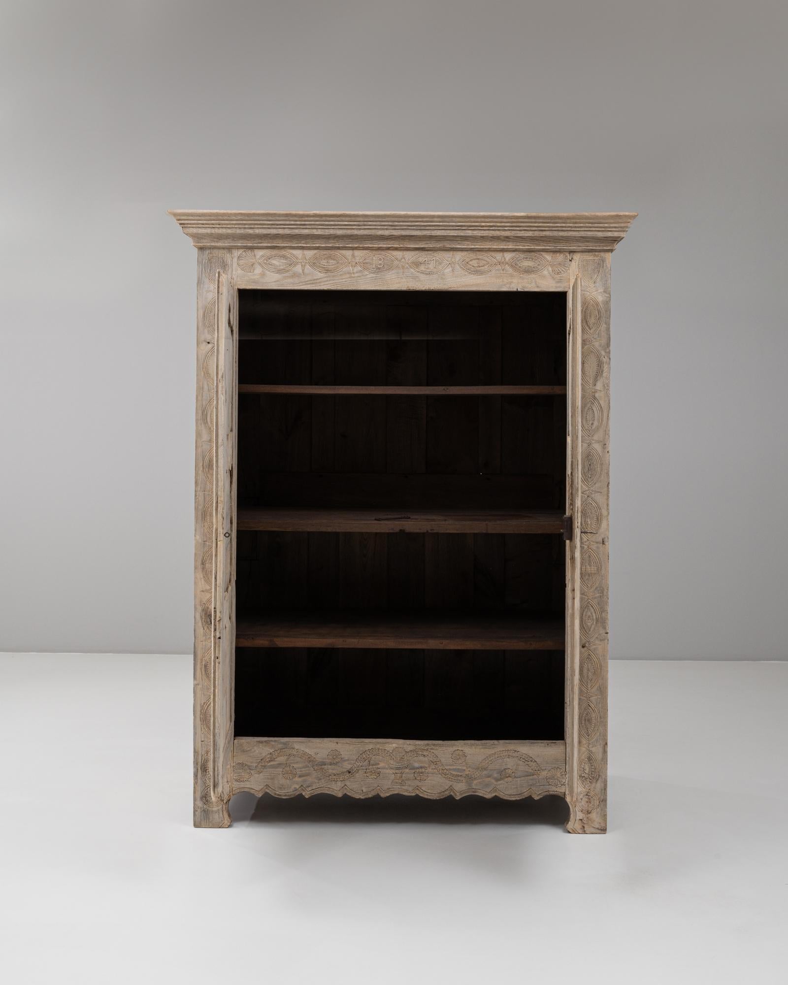 Stile provenzale Cabinet francese del 1840 in Oak Oak in vendita