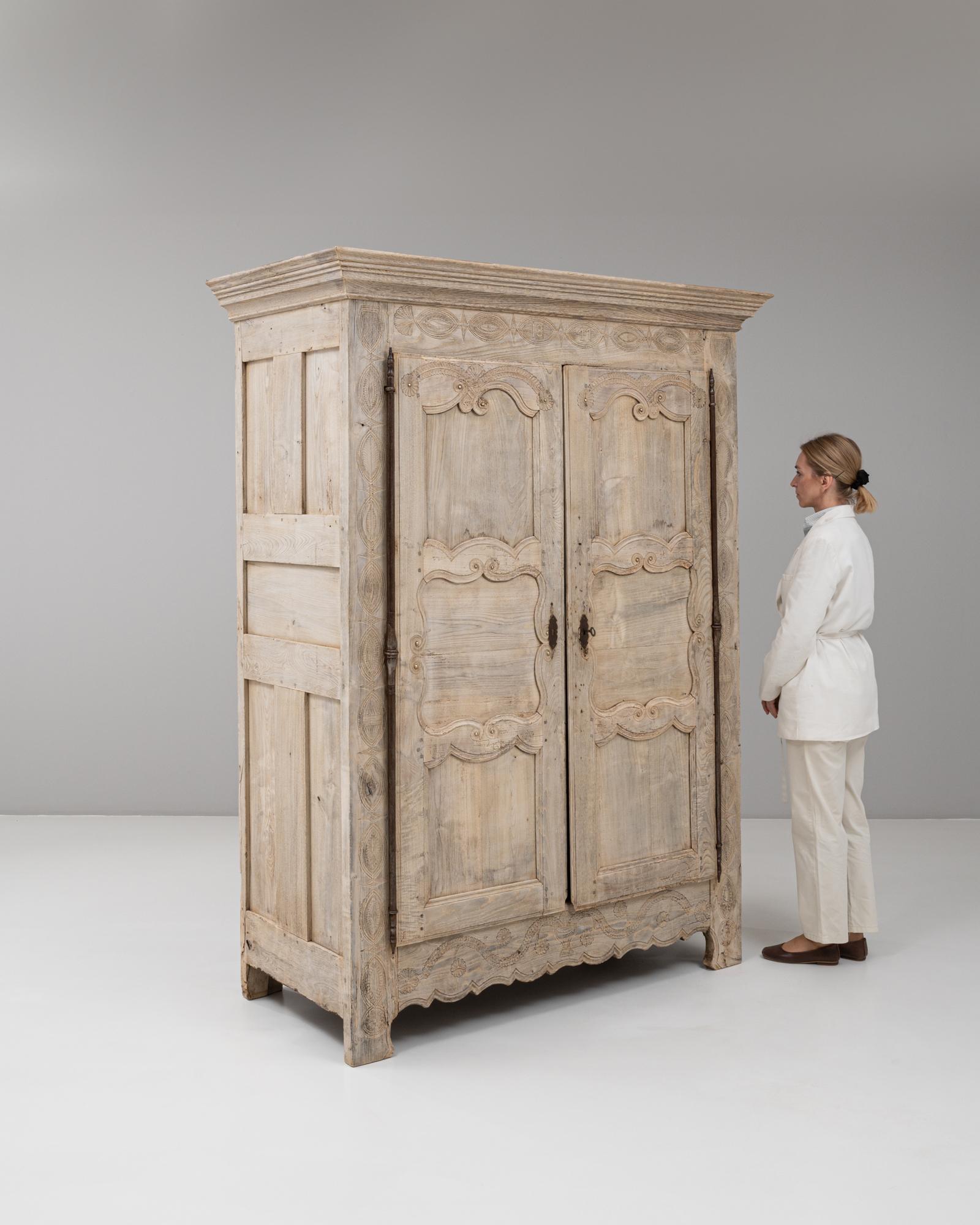 Quercia Cabinet francese del 1840 in Oak Oak in vendita