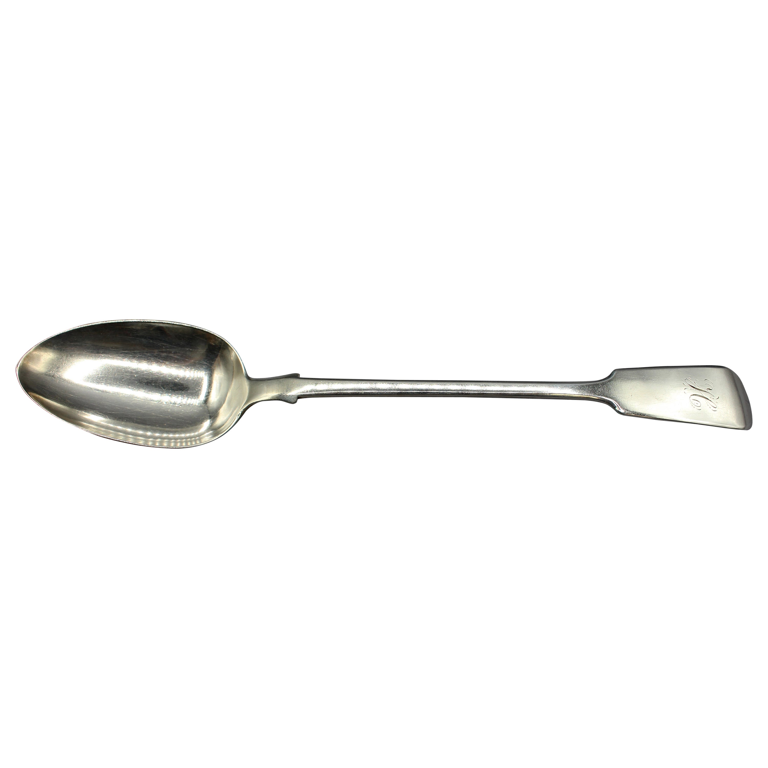 1841 Englischer Bastlöffel aus Sterlingsilber