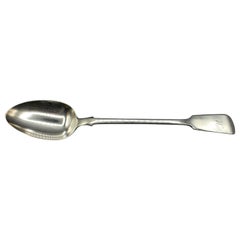 Cucchiaio da imbastitura inglese in argento sterling del 1841