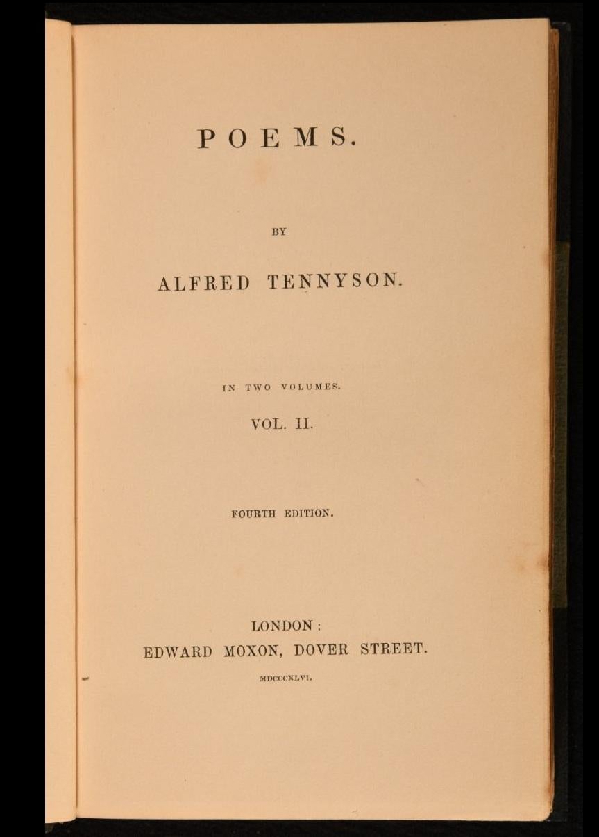 1846-1889 The Works of Alfred, Lord Tennyson For Sale 7