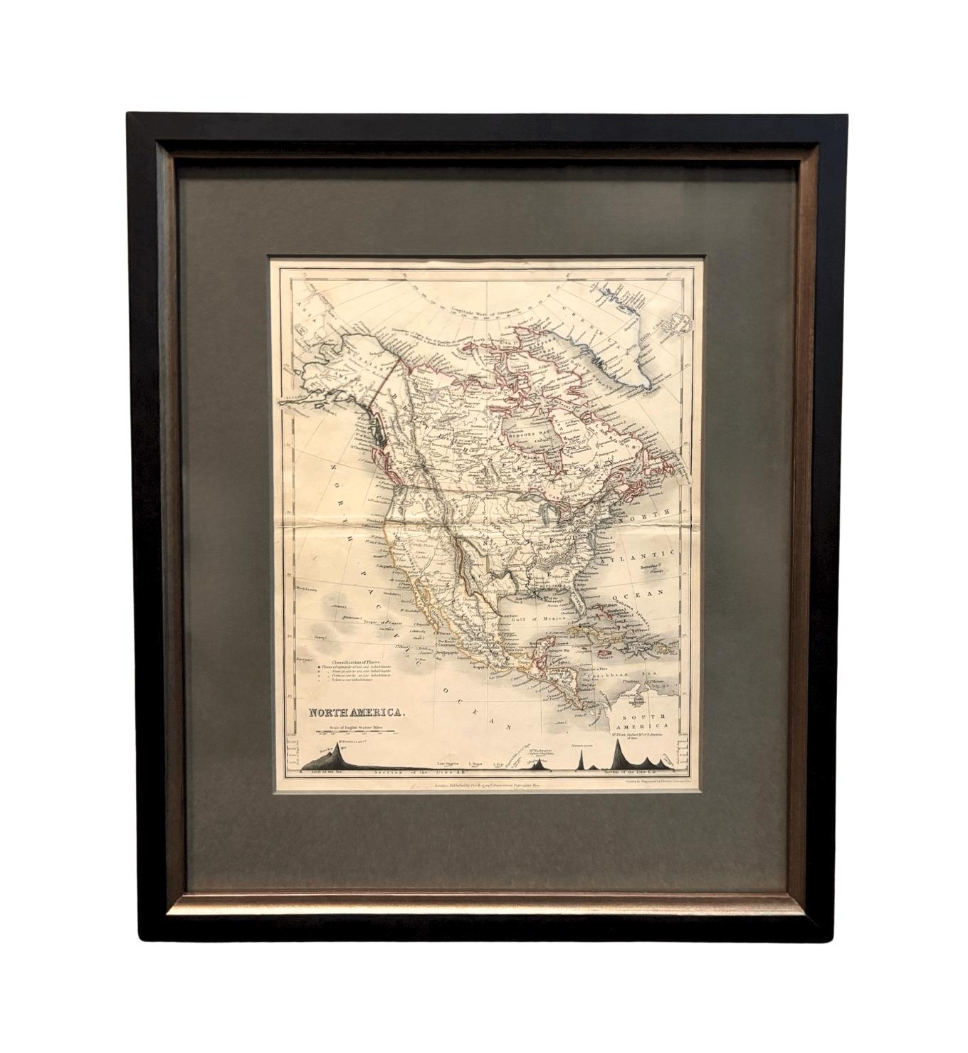 Voici une carte originale de 1846 de l'