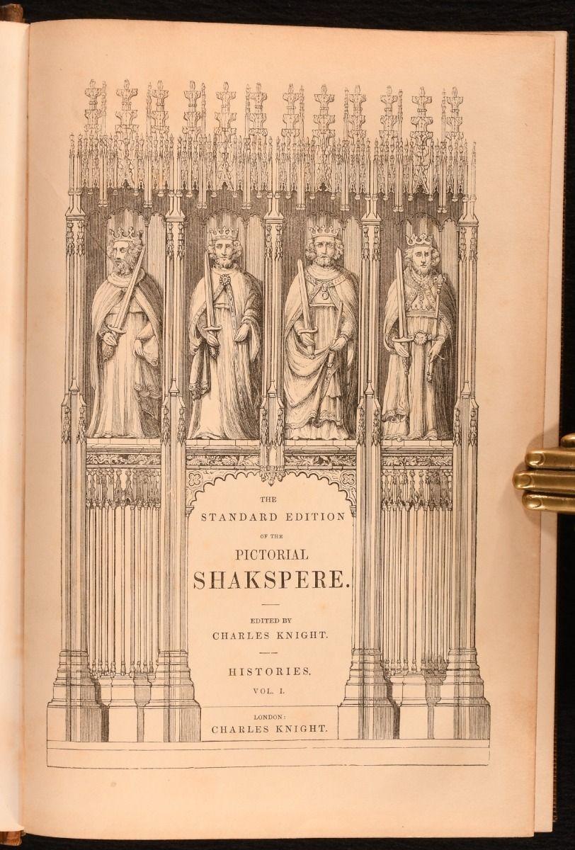 Britannique 1846 L'édition standard du Shakspere pictural en vente