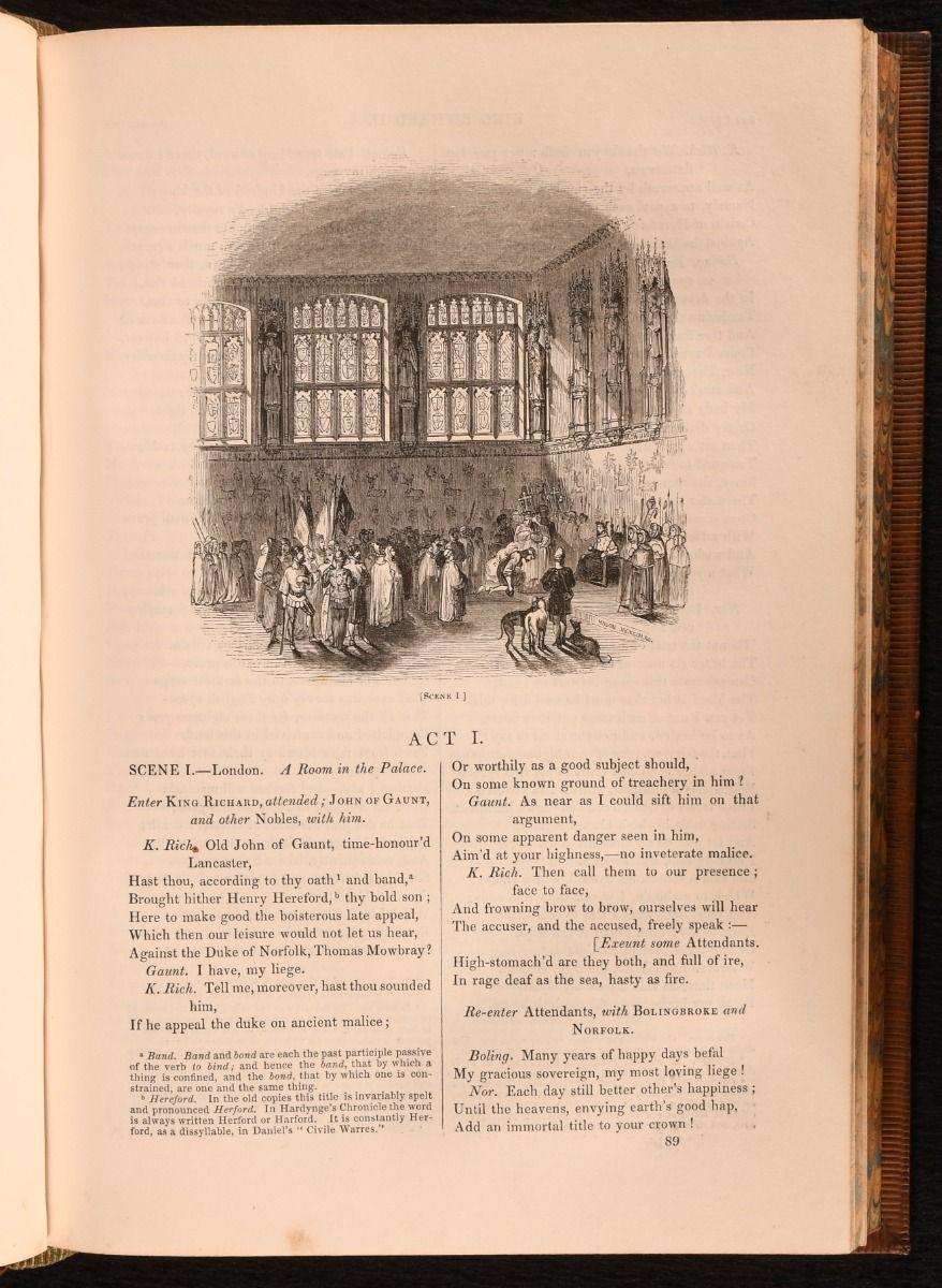 Milieu du XIXe siècle 1846 L'édition standard du Shakspere pictural en vente