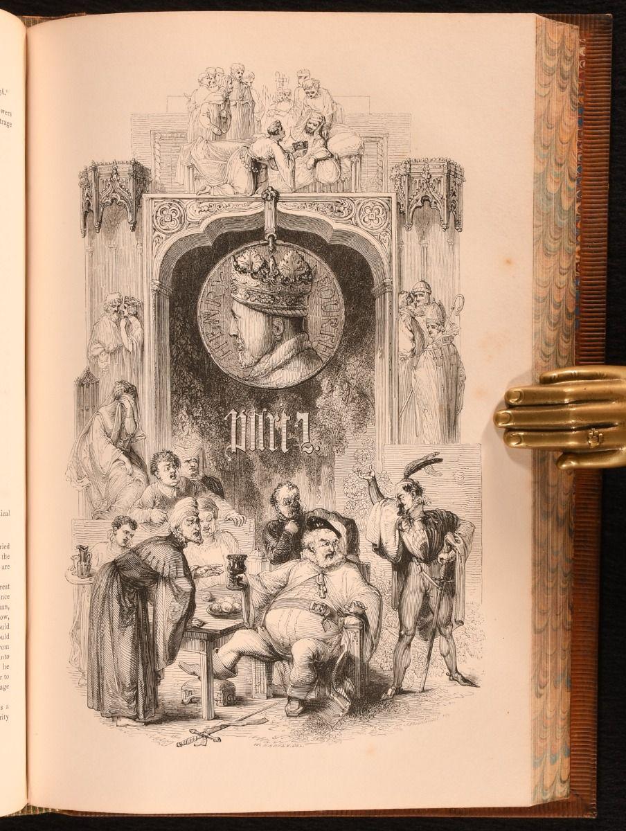 Papier 1846 L'édition standard du Shakspere pictural en vente