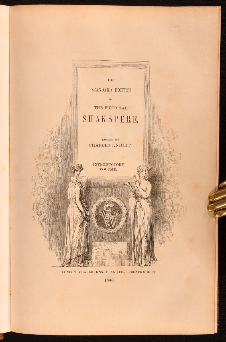 1846 L'édition standard du Shakspere pictural en vente 1