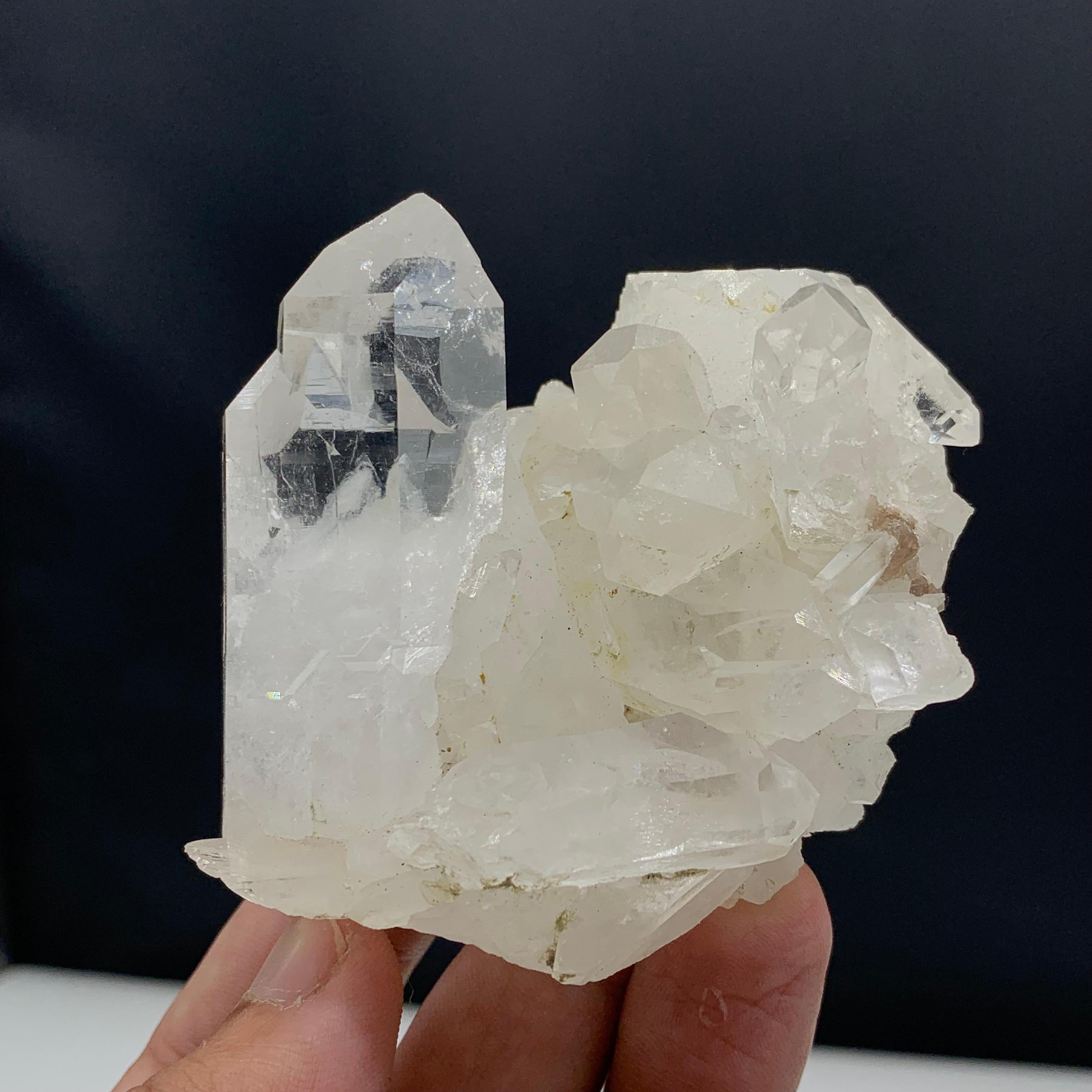 184.68 Gram Pretty Fadan Quartz Specimen From Balochistan, Pakistan  For Sale 5