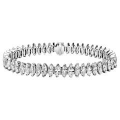 18.46ct Marquise Diamond Tennis Bracelet