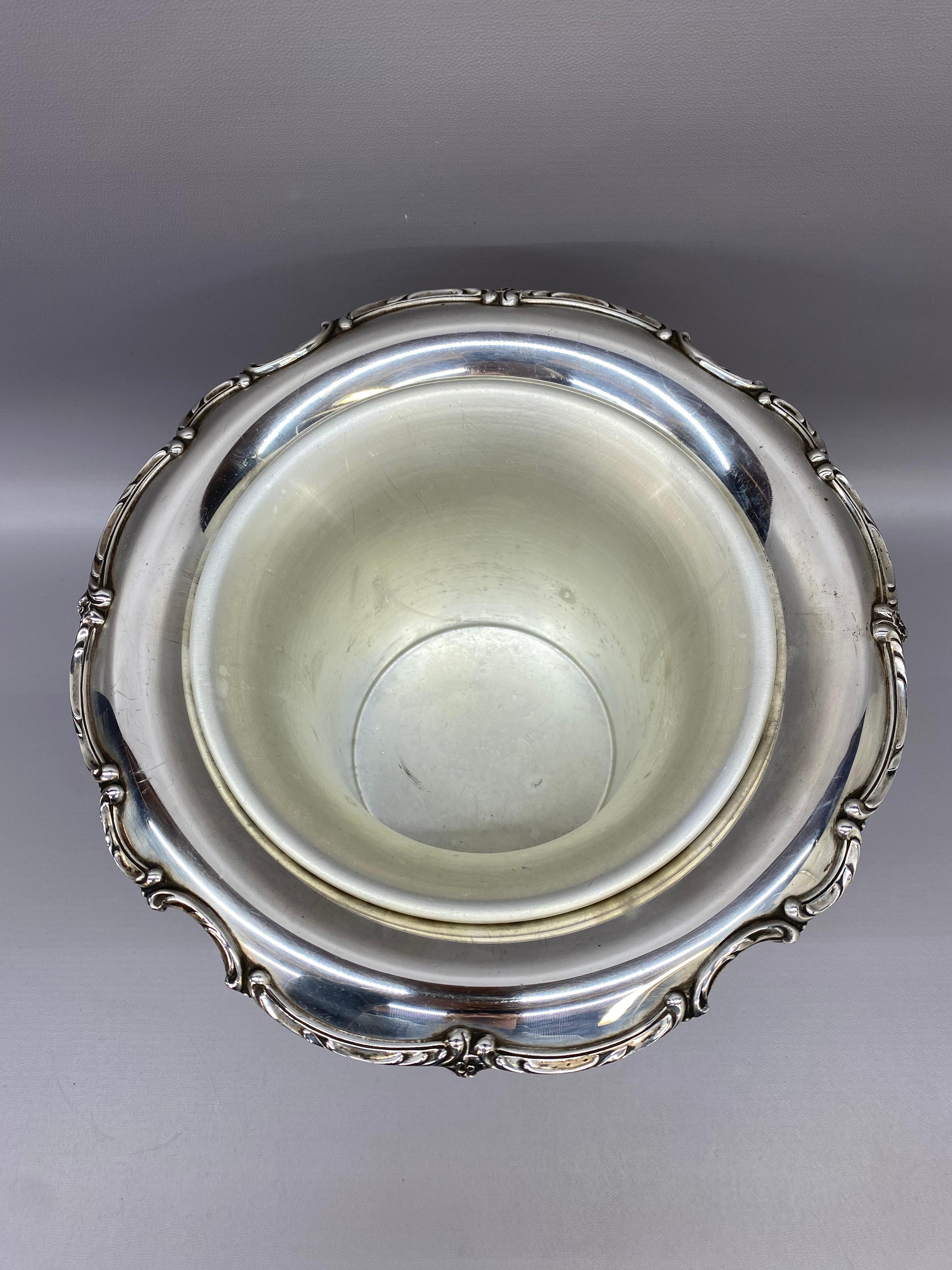 1847 Rogers Brothers Silver Plate Champagne Cooler 4