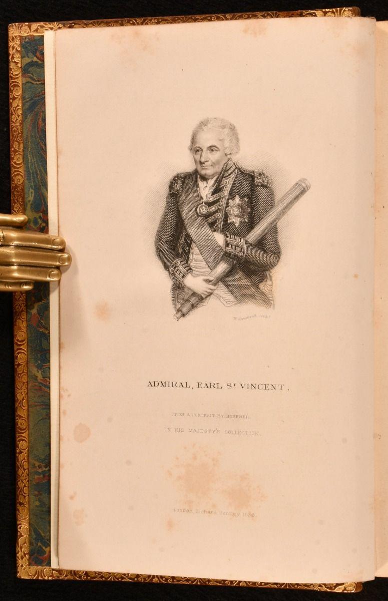 1847 The Naval History of Great Britain, from the Declaration of War by France In Good Condition For Sale In Bath, GB