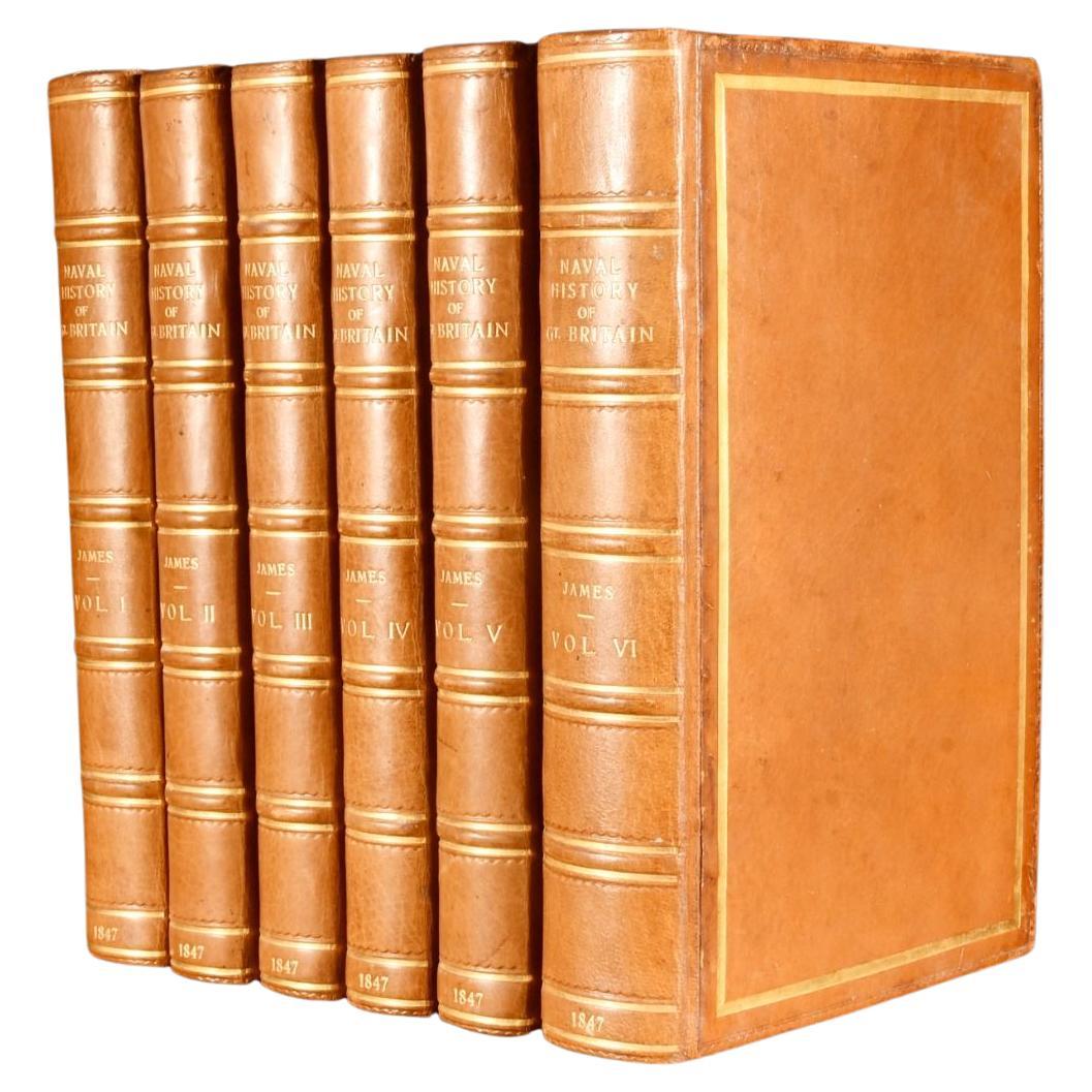 1847 The Naval History of Great Britain, from the Declaration of War by France