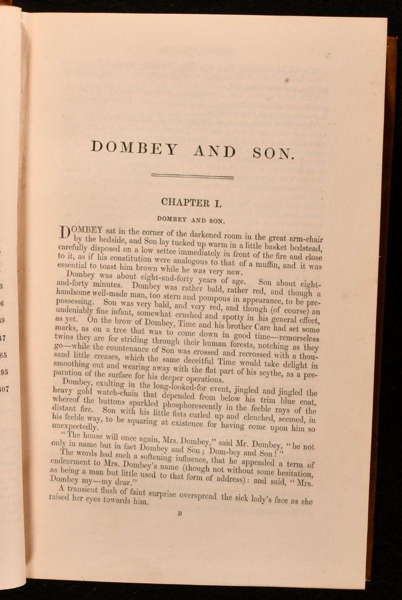 1848-1857 Dombey and Son, David Copperfield, Little Dorrit For Sale 9