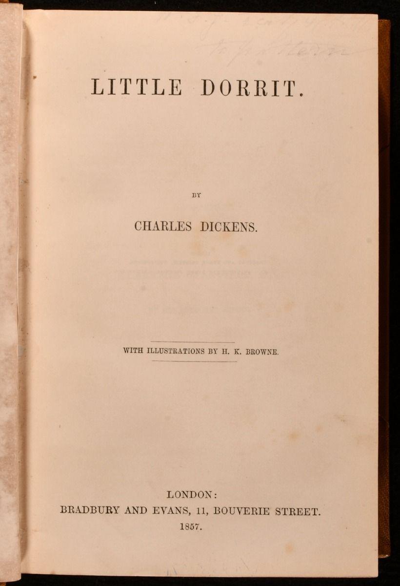 British 1848-1857 Dombey and Son, David Copperfield, Little Dorrit For Sale
