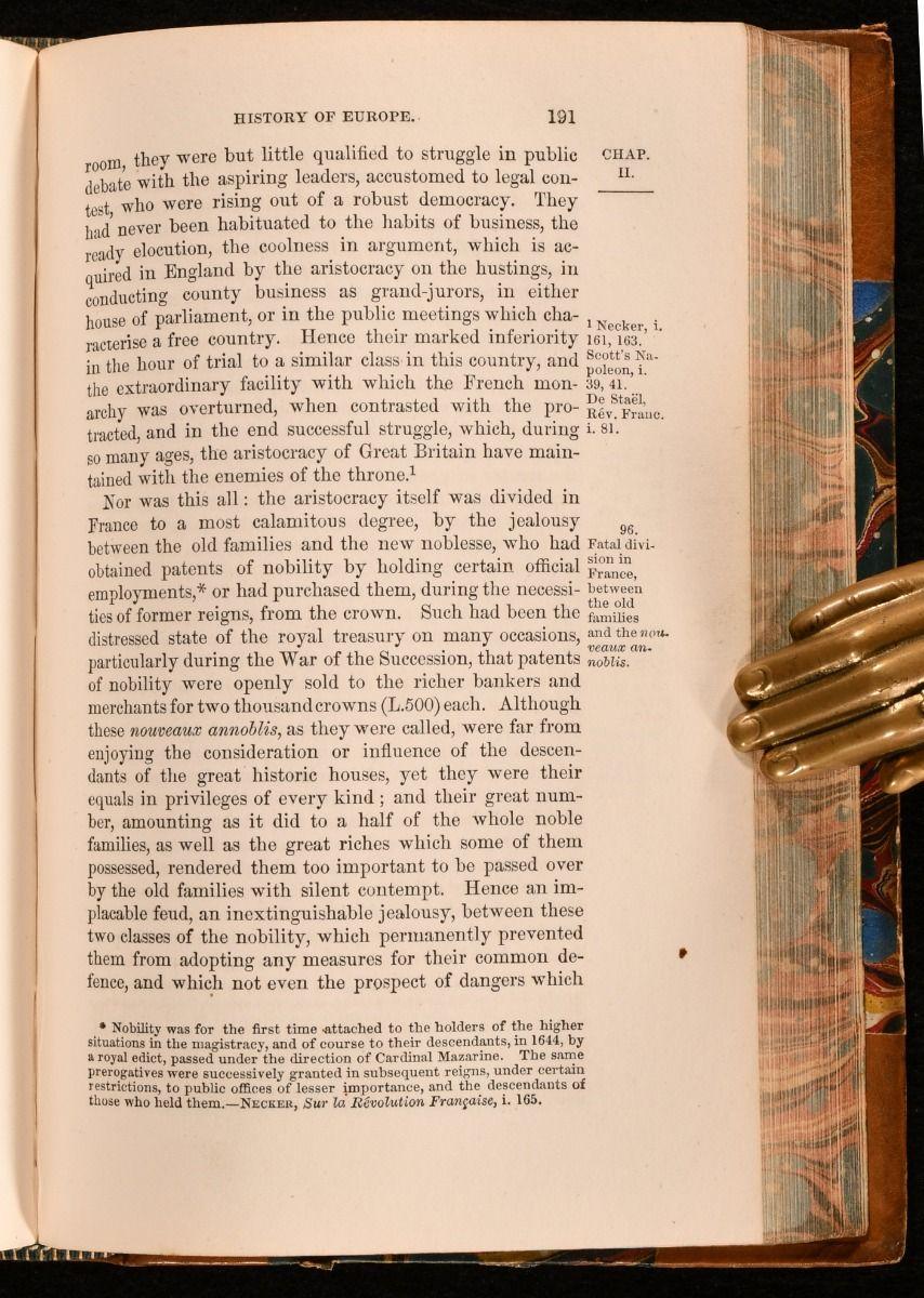 1848 History of Europe from the Commencement of the French Revolution For Sale 5