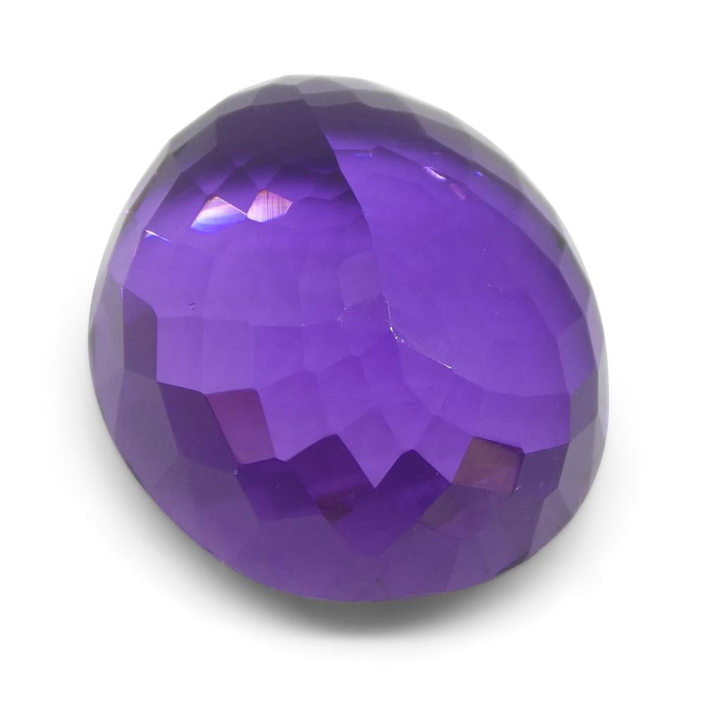 18.49 ct Oval Amethyst For Sale 1