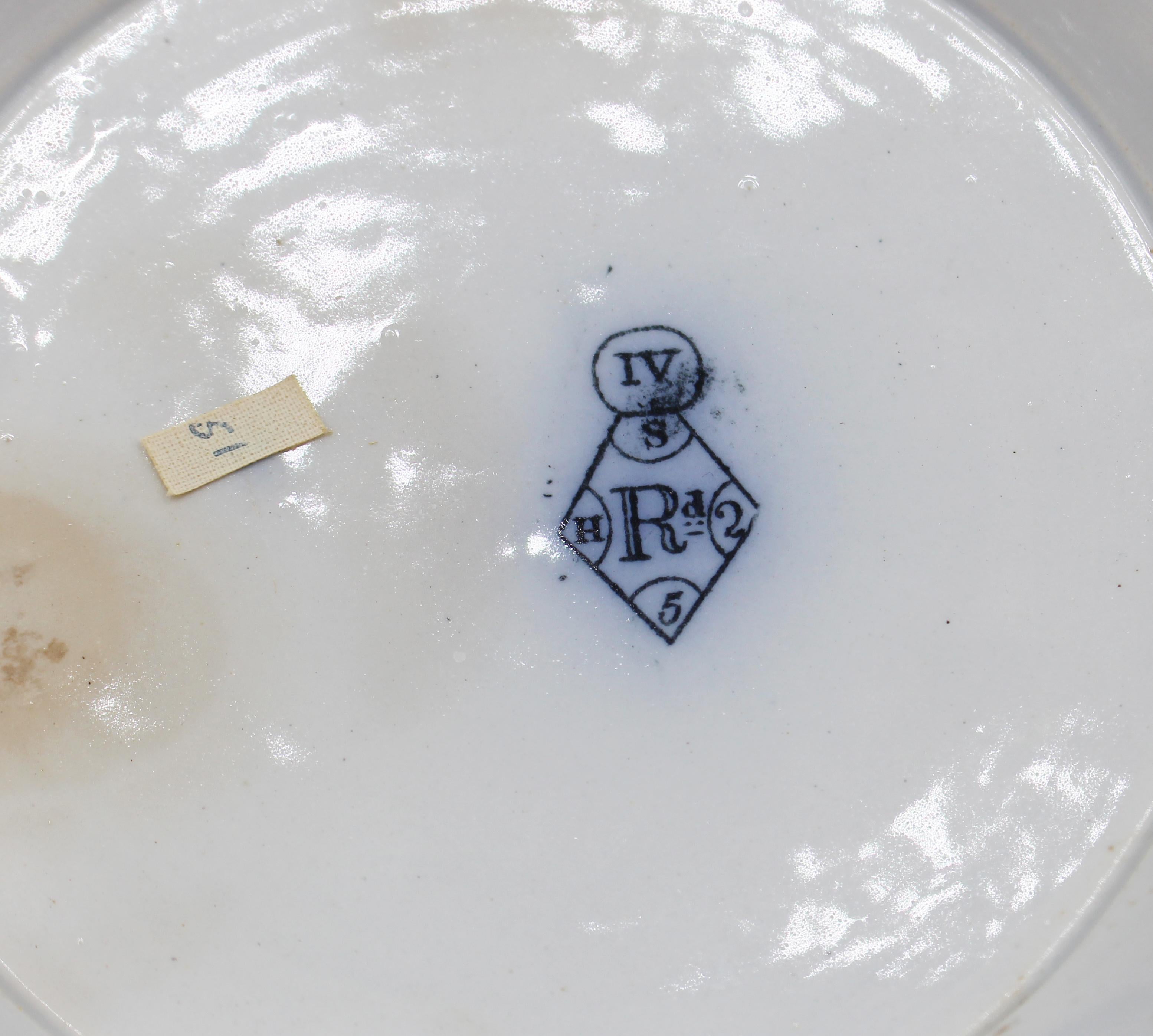 1849 English Staffordshire Covered Tureen For Sale 1