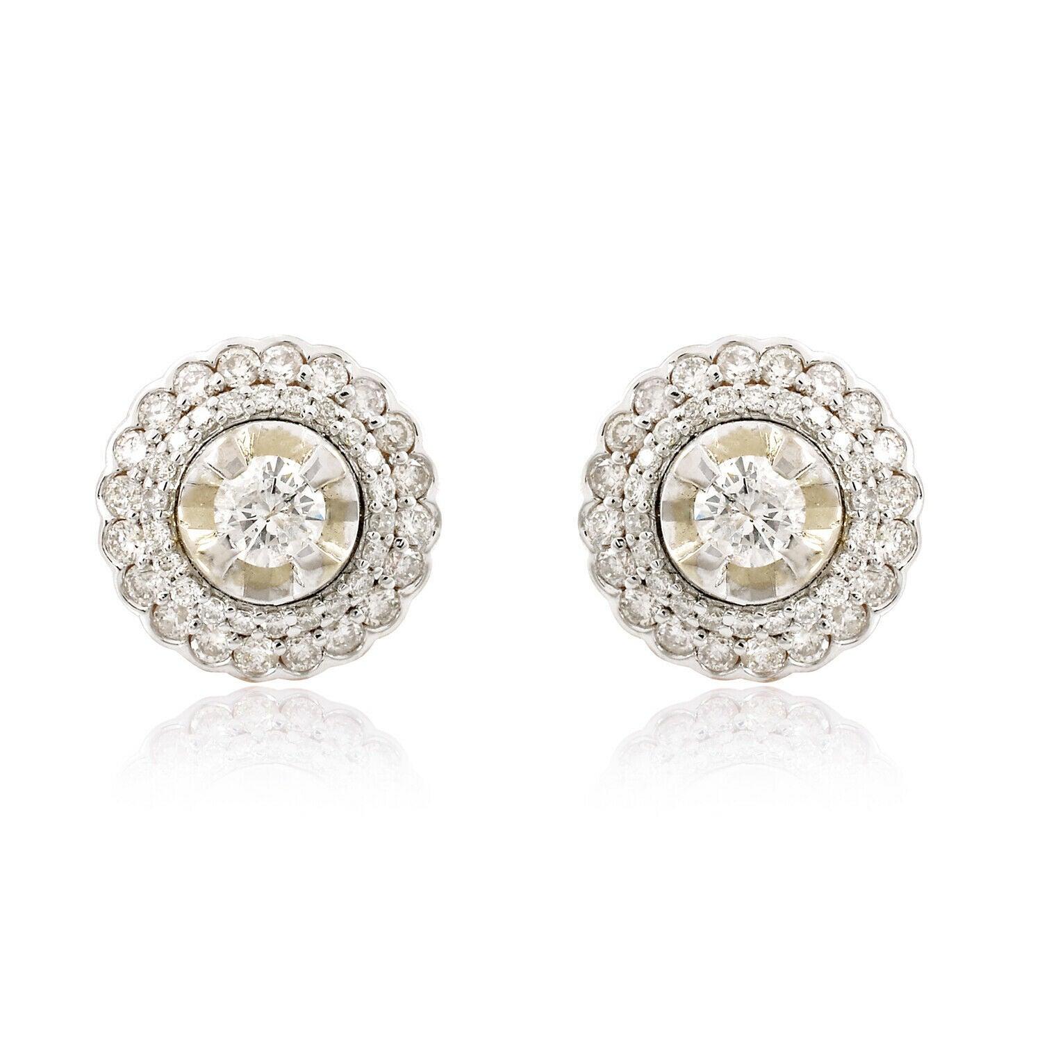 Im Angebot: 1,85 Karat Diamant Antiker Stil 18 Karat Roségold Ring () 5