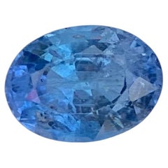1.85 Carat Natural Loose Blue Sapphire Oval Shape Gemstone