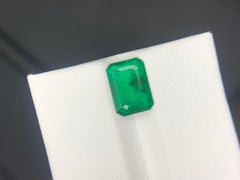 1.85 Carat Natural Loose Emerald Gemstone From Swat, Pakistan